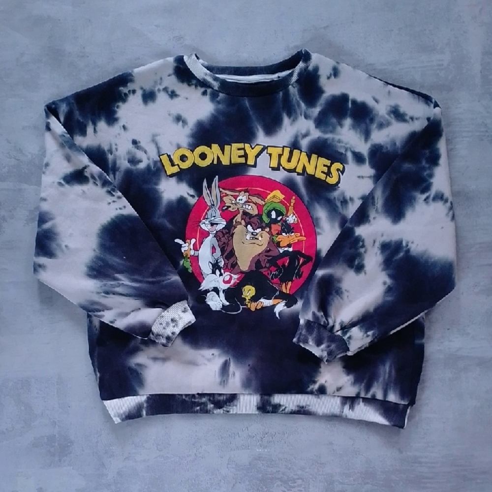 MODERN Looney Tunes Tie-Dye Sweatshirt